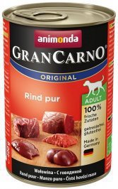ANIMONDA GranCarno Orginal Adult puszki czysta wołowina 400g