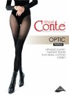 Modny design na chłodne dni Rajstopy Conte OPTIC Fantasy 70 Den z efektem podkolanówek to elegancja i funkcjonalność w jednym. Podwójna gęstość materiału sprawia, że są idealnym wyborem na chłodniejsze dni.