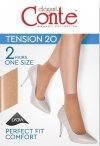 Cienkie skarpetki Conte z witaminą E-TENSION SOFT 20 DEN 2 pary