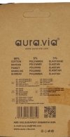 Metka ze składem produktu obiecywanym przez producenta: 90% bawełna, 5% poliamid, 5% elastan.