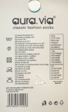 Metka. Skarpety bawełniane, chłopięce motyw dinozaury. Zestaw czterech par w rozmiarze 24-27 firmy Aura.via.