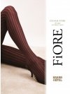Fiore COLOUR STORY – rajstopy w modnych kolorach z wysmuklającym wzorem.