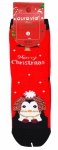 Skarpety świąteczne 28-31 AuraVia,skarpetki gwiazdka unisex mikołaj prezent
