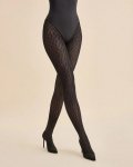 Rajstopy Gabriella Reyna 60 Den. Geometryczna elegancja i funkcjonalność na chłodne dni