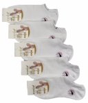 Damskie stopki z bambusa do jogi i pilatesu – 5 par, ABS r.38-41 Aura.via