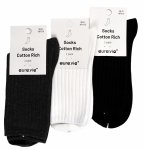 Prążkowane skarpety bawełniane.3 pary 35-38 wygoda w każdym kroku 