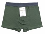 Chłopięce bokserki Aura.Via KIDS zielone–bawełna 95% rozmiar 12-13 lat
