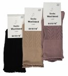 Skarpety zimowe premium delikatne 3 par35-38 AuraVia Skarpetki wełna alpaka