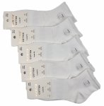 Bawełniane skarpety AuraVia z luźnym ściągaczem – komfort bez ucisku.35-38