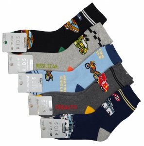 Ciepłe skarpety termo AuraVia z kolekcji KIDS Winter Drive – rozmiar 32–35
