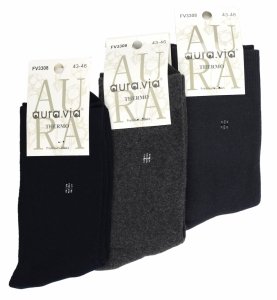 Bawełniane skarpety męskie Thermo – idealne na chłodne dni 43-46