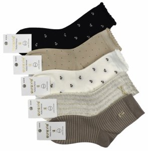 Skarpetki z delikatnym wzorem – stylowy detal na każdy dzień 38-41 