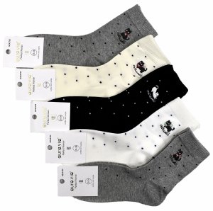 Skarpetki z kotkiem i kropeczkami – słodkie, stylowe i wygodne 35-38