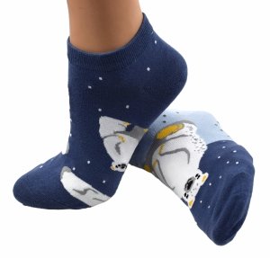 Skarpetki nie do pary Aura.Via – niedźwiedzie polarne i dobry humor 35–38 stopki