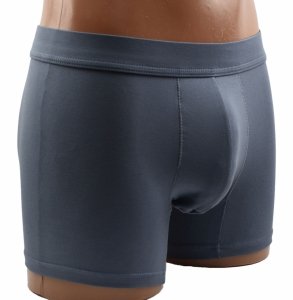 Męskie bokserki bawełniane ciemny denim – wygodne, gładkie i elastyczne, rozmiar L