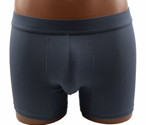 Męskie bokserki bawełniane ciemny denim – wygodne, gładkie i elastyczne, rozmiar XL