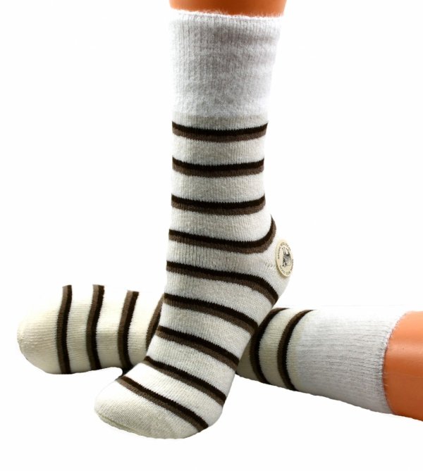 Grube zimowe skarpety damskie z alpaki i miękkim ściągaczem,rozmiar 35-38