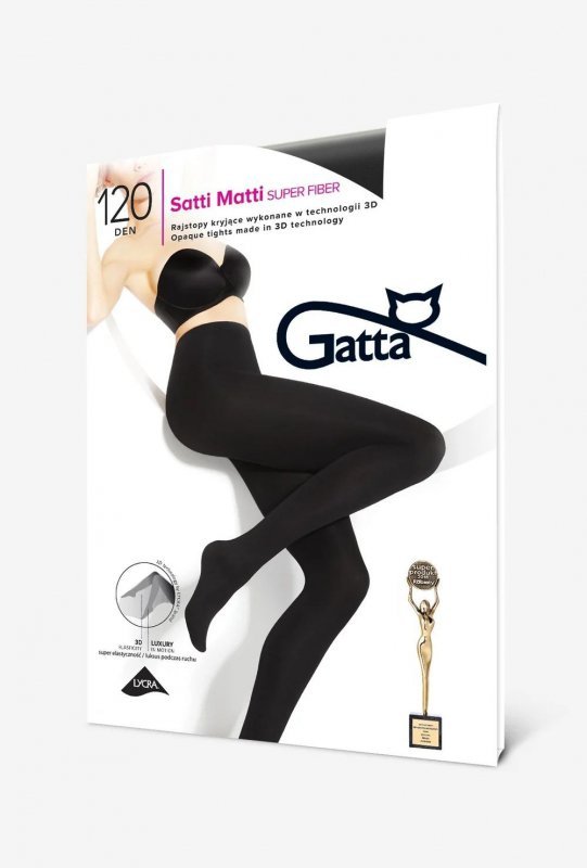 W pełni kryjące, maksymalnie komfortowe – Gatta Satti Matti 120 Den!