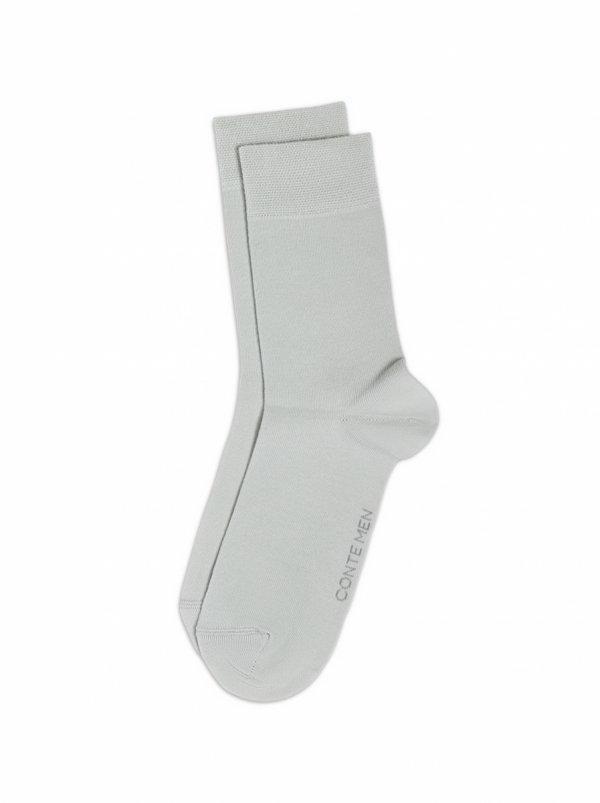 CONTE For Men – skarpety light grey na każdą okazję i porę roku.