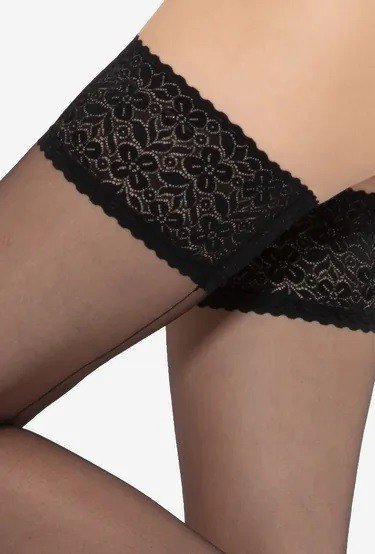 Samonośne pończochy Gatta z koronką – elegancja i styl