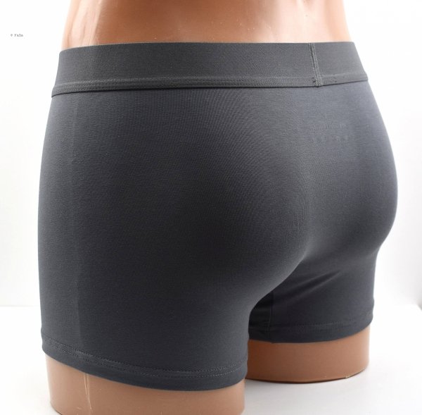 Auravia Cotton In – grafitowe bokserki męskie 95% bawełny, rozmiar 2XL