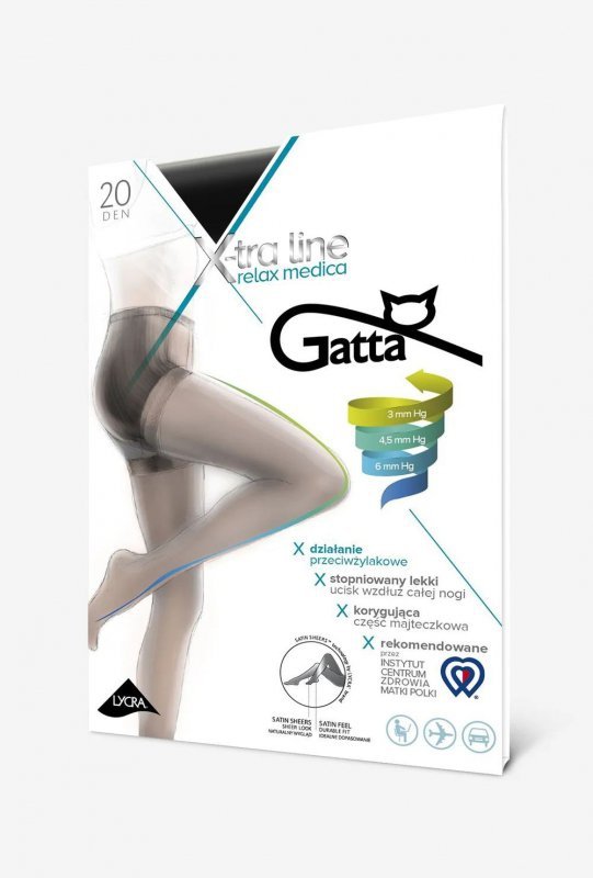 Wybierz polską jakość – rajstopy medyczne Gatta Body Relax Medica