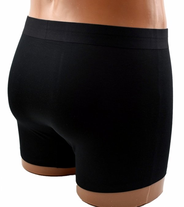 Bambusowe bokserki męskie w kolorze czarnym – wygoda i dopasowanie, rozmiar 3XL