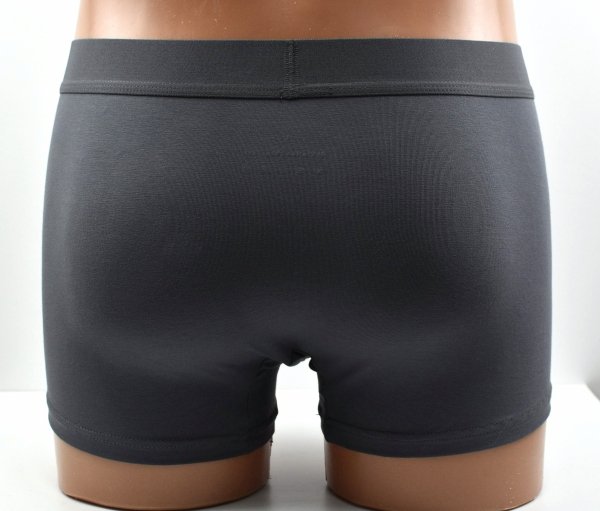 Auravia Cotton In – grafitowe bokserki męskie 95% bawełny, rozmiar 3XL