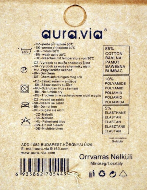 Metka produktu.