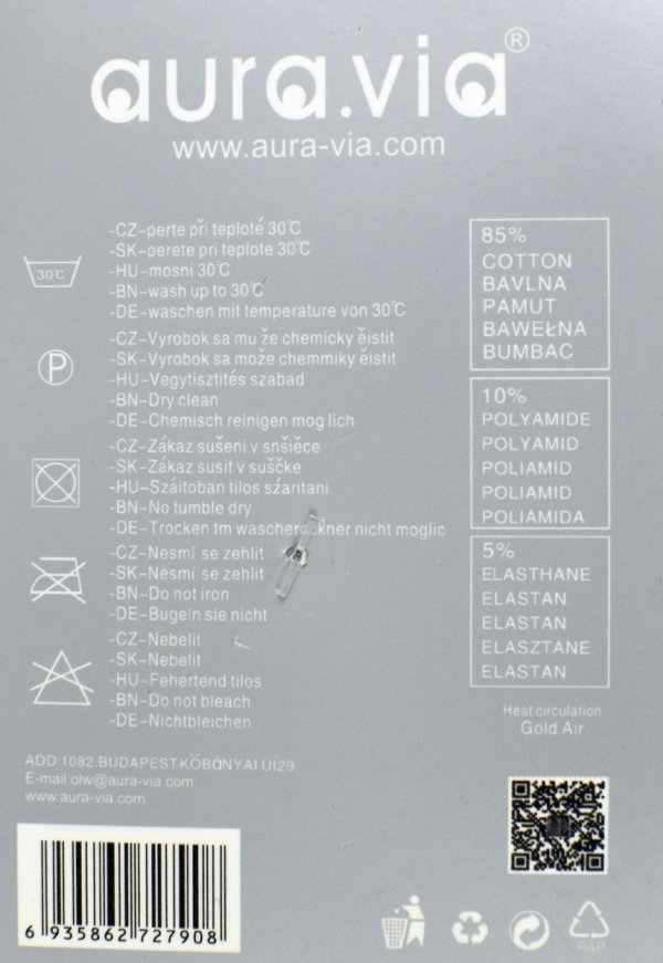 Zimowe skarpety THERMO z 85% bawełny zapewniają miękkość, ciepło i wygodę przez cały dzień. Oddychająca dzianina odprowadza wilgoć, a subtelny haft dodaje elegancji. Idealne dla mężczyzn, nastolatków i chłopców.