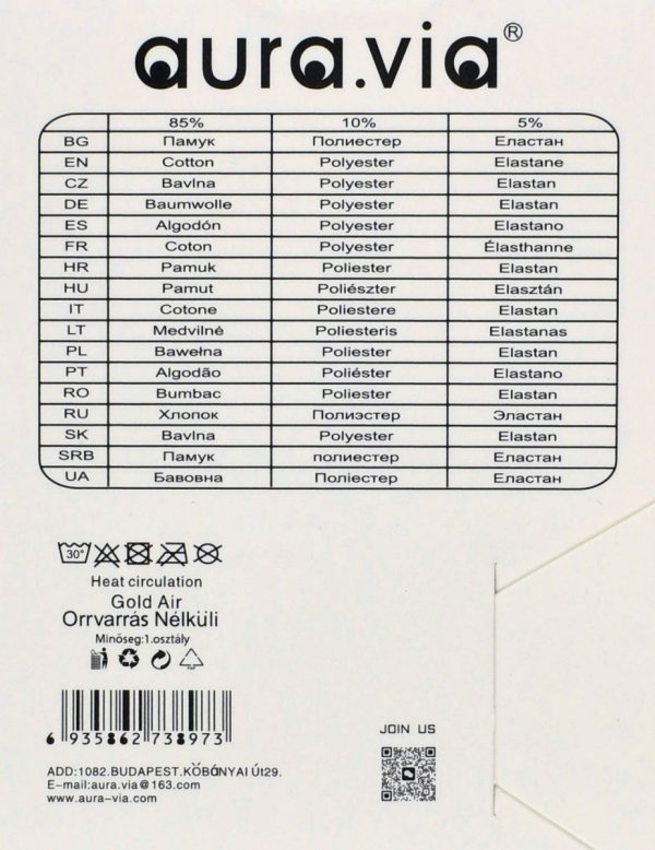 Zaufaj sile składu: 85% bawełna, 10% poliamid, 5% elastan. Tkanina, która łączy naturę z nowoczesną wygodą.