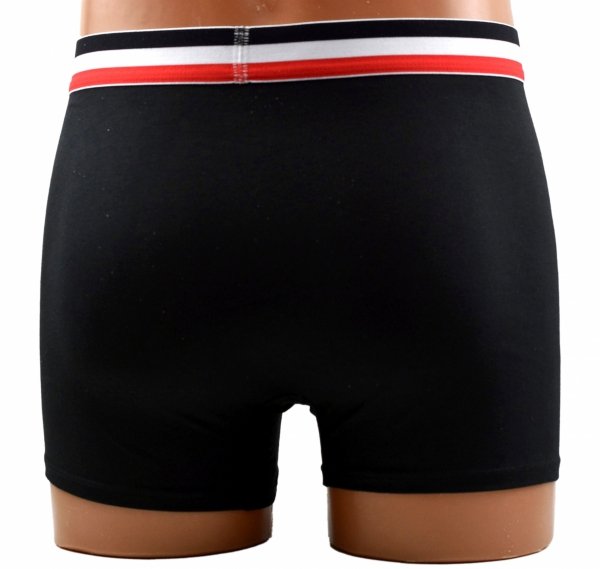 Czarne bokserki męskie Aura.Via–bawełna i szeroka gumka GOOD CHOICE, rozmiar 3XL