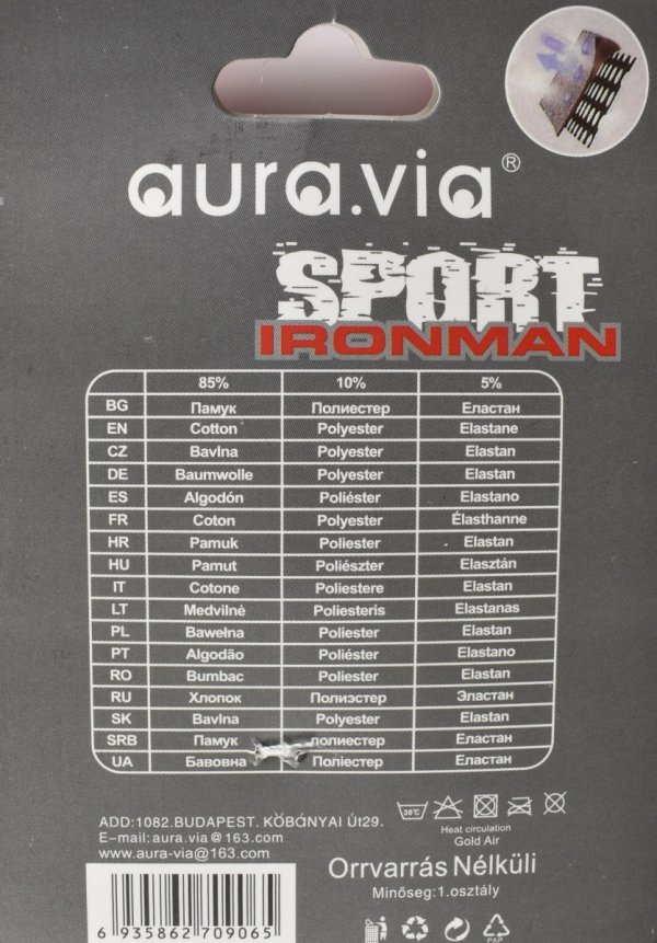 Skarpety bawełniane, model sport 5 par 39-42 Aura.Via skarpetki do ćwiczeń