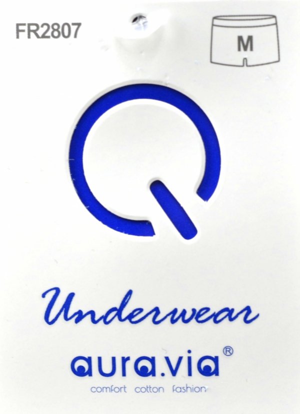 Czarne bokserki męskie Aura.Via–bawełna i szeroka gumka GOOD CHOICE, rozmiar 2XL