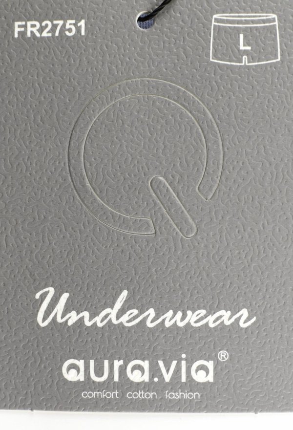 Granatowe bokserki męskie Aura.Via Ghin Kline–komfort premium, rozmiar 3XL