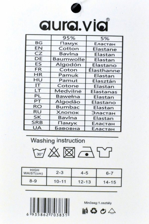 Chłopięce bokserki Aura.Via KIDS zielone–bawełna 95% rozmiar 8-9 lat
