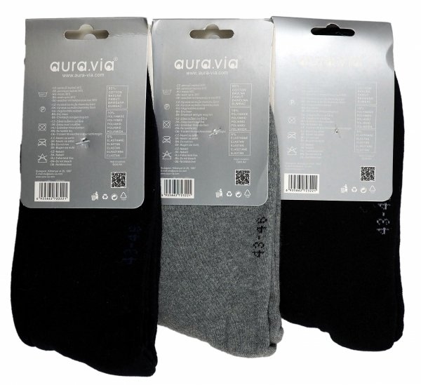 Skarpety Bawełniane Thermo Aura.via FV265 - Ochrona Przed Chłodem 39-42