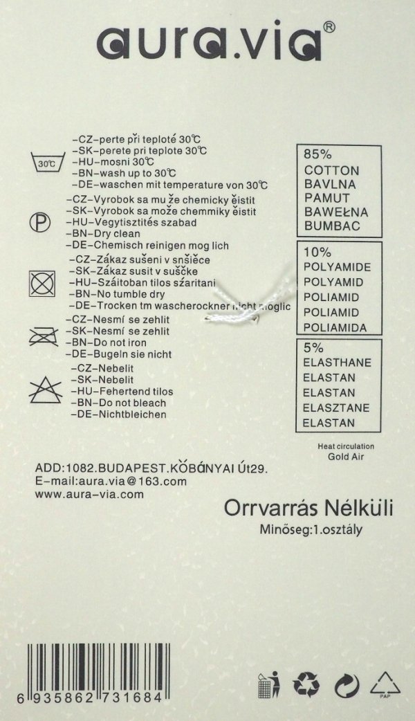 Pasja Pasteli: Skarpety z Kocimi Motywami mix kolor 3 pary 38-41 AuraVia 