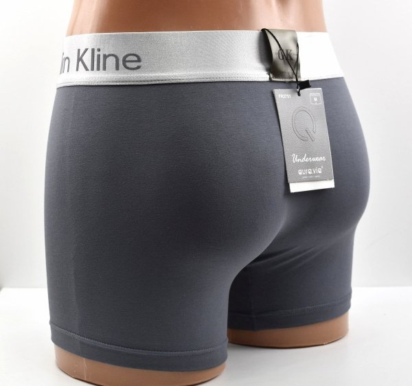 Bokserki męskie grafitowe z bawełny 95%, rozmiar XL