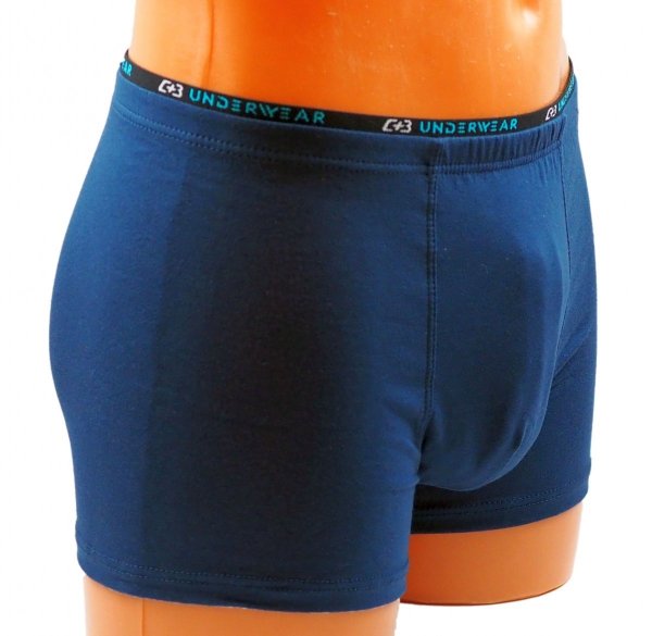 Bawełniane bokserki męskie firmy C+3 wykonane w rozmiarze XL. Produkt premium, model VBE-554