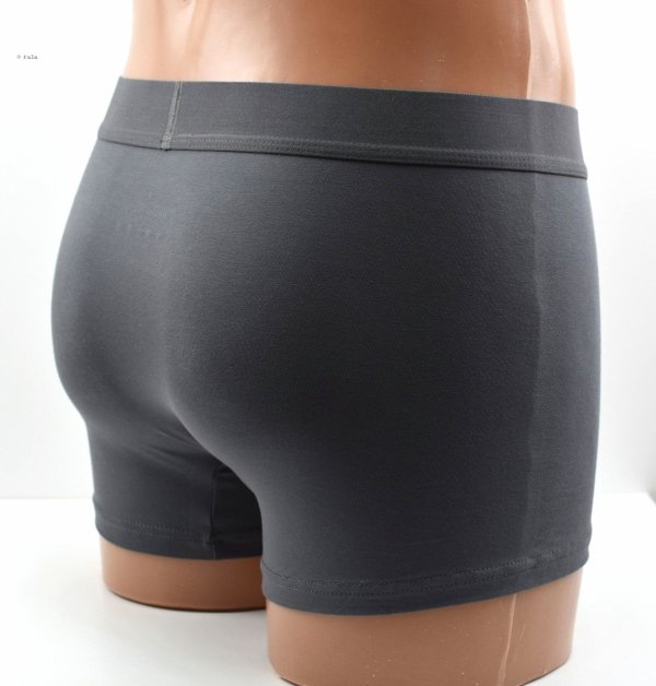 Auravia Cotton In – grafitowe bokserki męskie 95% bawełny, rozmiar 2XL