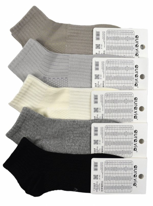 Antybakteryjne skarpetki damskie – delikatne i przewiewne 5 par 38-41