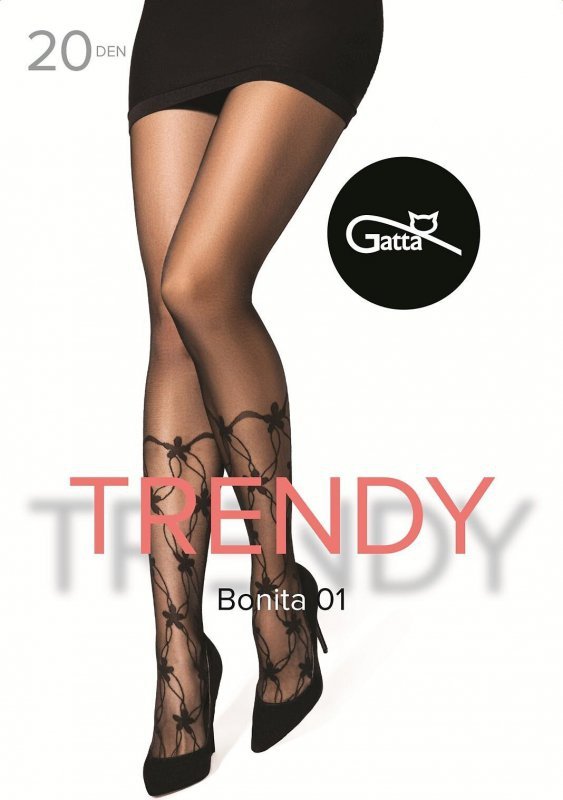 Rajstopy damskie z imitacją podkolanówek to modny akcent w stylizacji. Model Bonita podkreśla nogi i dodaje charakteru.