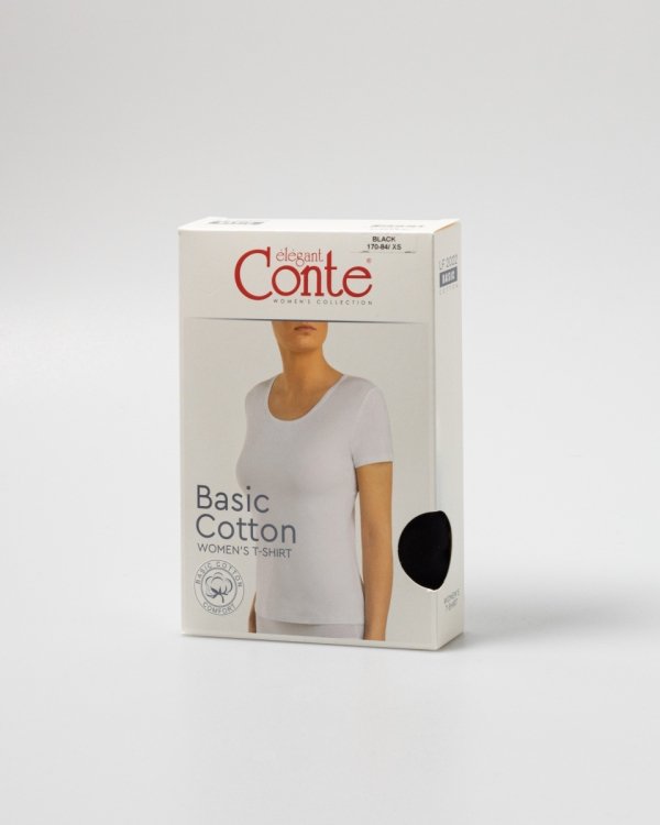 Damska koszulka Basic Collection Conte – elegancja i wygoda w jednym produkcie.
