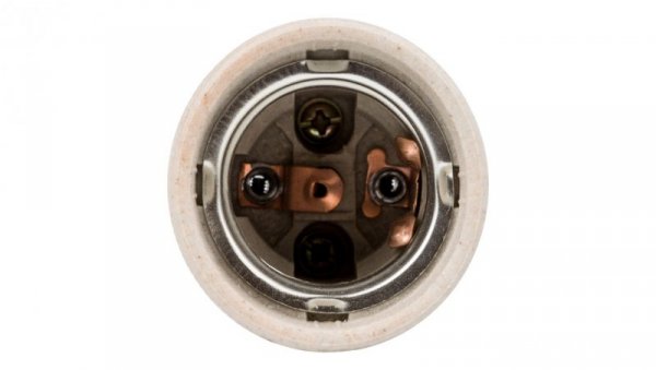 Oprawka E27 ceramiczna HLDR-E27-D 02162