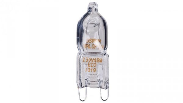 Żarówka halogenowa HALOPIN PRO G9 48W 740lm 2800K 230V 43mm 4008321945334