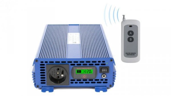 Przetwornica napięcia 12 VDC / 230 VAC ECO MODE SINUS IPS-2000S PRO 2000W