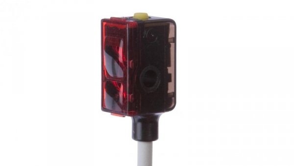 Czujnik optyczny 21x11x9,2mm Sn 2-60mm 10-30V DC PNP programowalny złącze kablowe M8 4pin 0,2m PUR IP65 OTQ90170