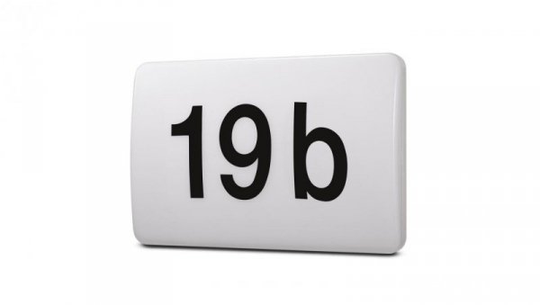 Lampa LED, numer domu z czujnikiem zmierzchowym MCE292 W 950lm 12W IP65 odporna na promieniowanie słoneczne (UV-proof)