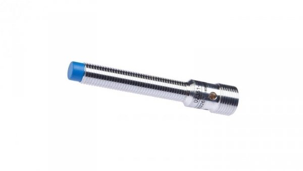 Czujnik indukcyjny M8x1 dł: 66mm niezabudowany Sn: 6mm 10-30V DC PNP NC złącze M12 4-pinowe IP67 mosiądz chromowany IN080226